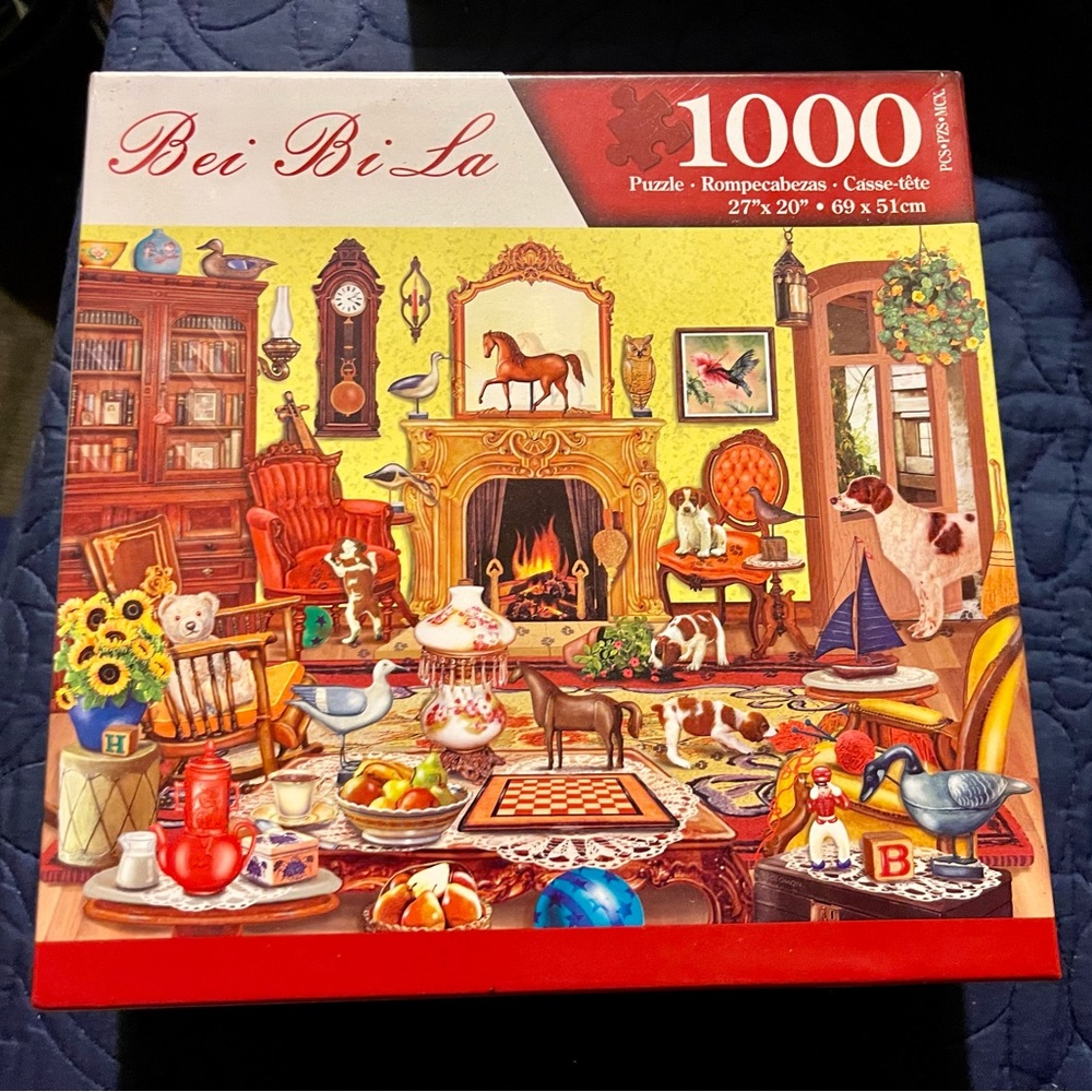 NEW Bei Bi La 1000 pc PUZZLE 27x20